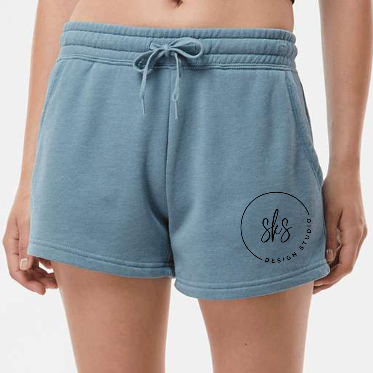 CUSTOM LOGO | Women's Lightweight Fleece Short [INDEPENDENT TRADING CO]