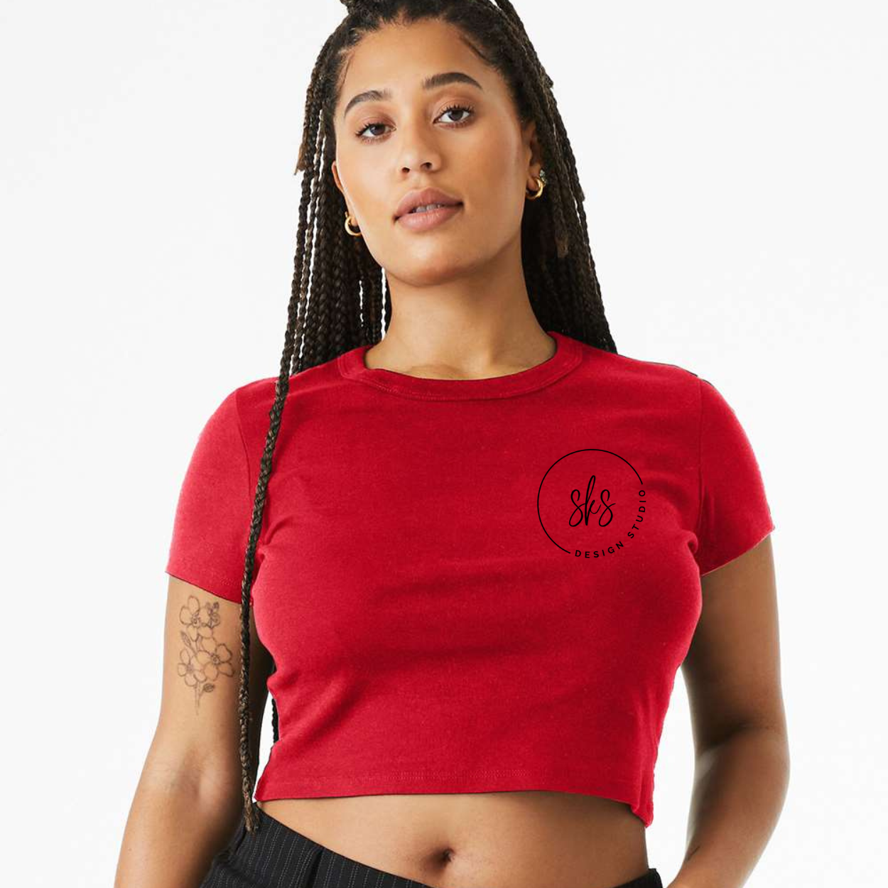 CUSTOM LOGO | Women's Crop Top [BELLA CANVAS]