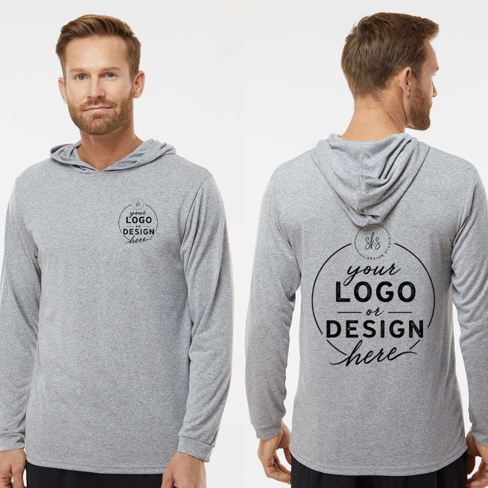 CUSTOM LOGO | Hooded Long Sleeve Sun Shirt [PARAGON]