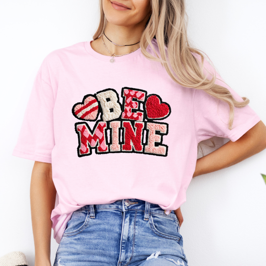 Be Mine Faux Patch | Unisex T-Shirt [GILDAN]