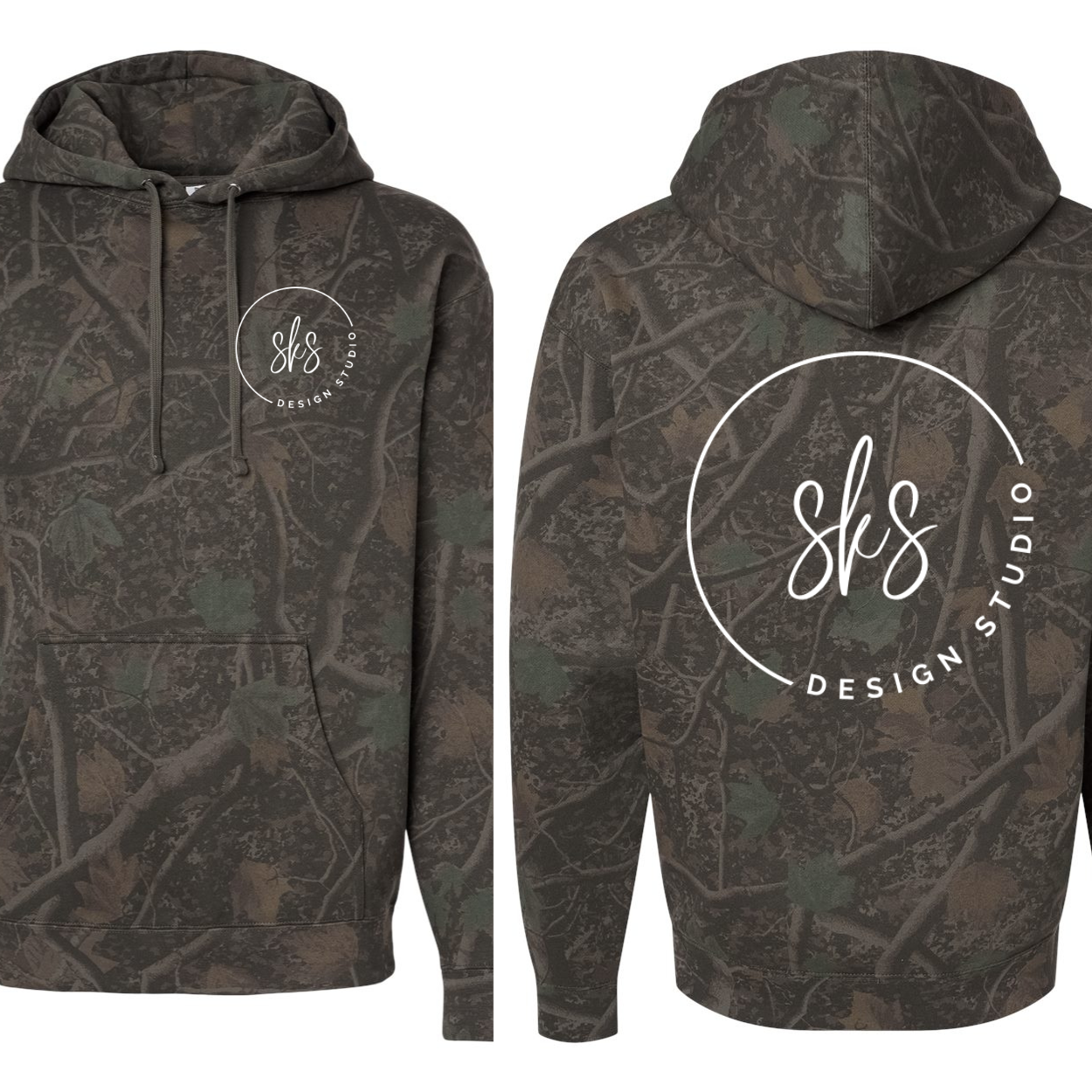 CUSTOM LOGO | Unisex Camo Hoodie [INDEPENDENT TRADING CO.]
