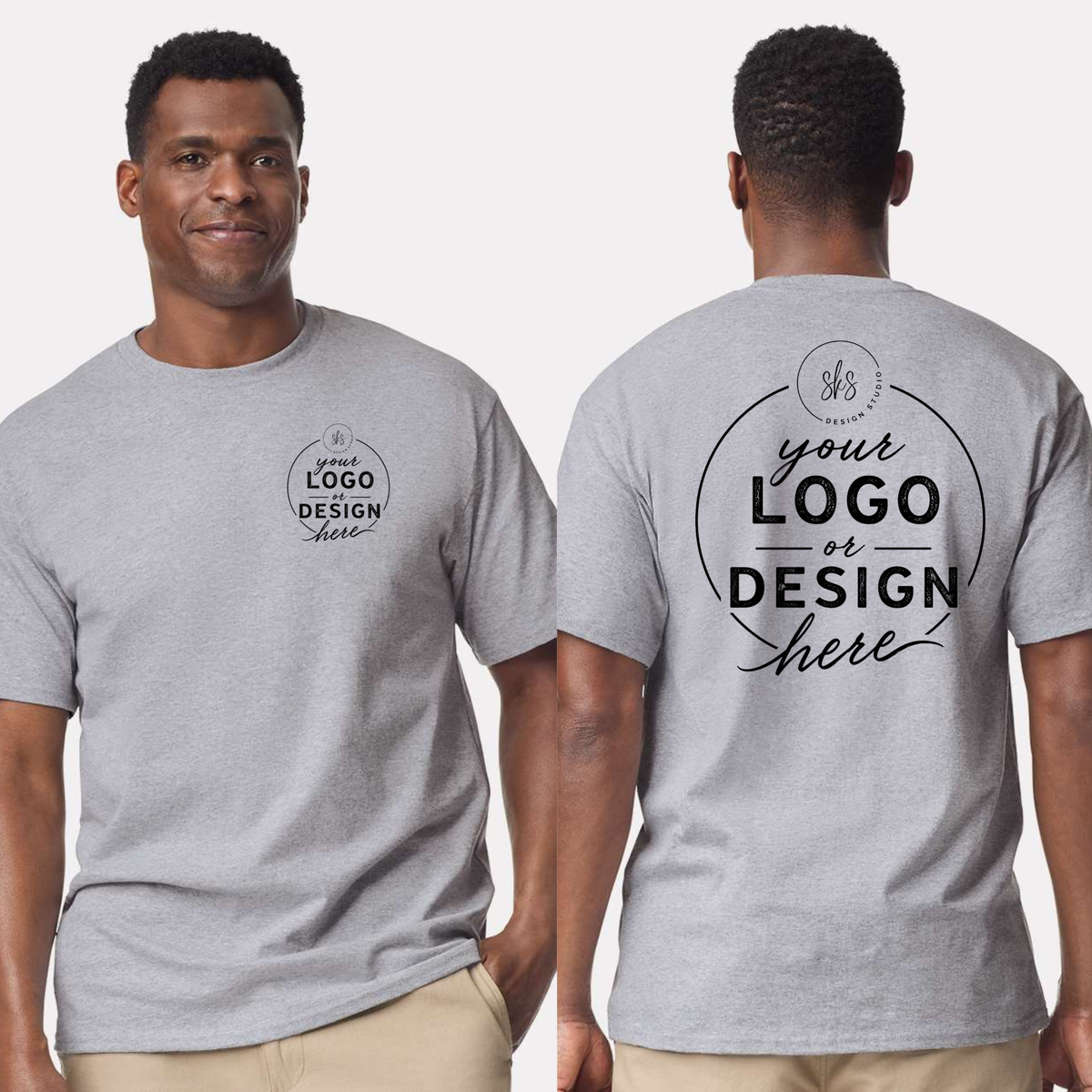 CUSTOM LOGO | Tall T-Shirt [Gildan]