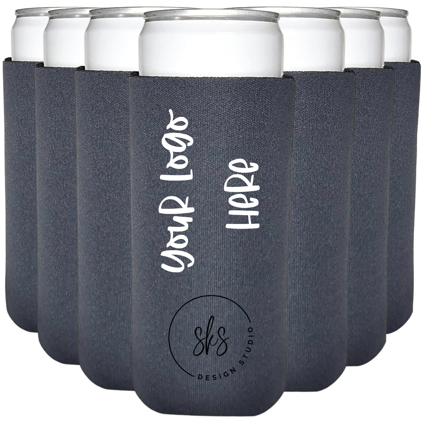 CUSTOM LOGO | Slim Can Coozie