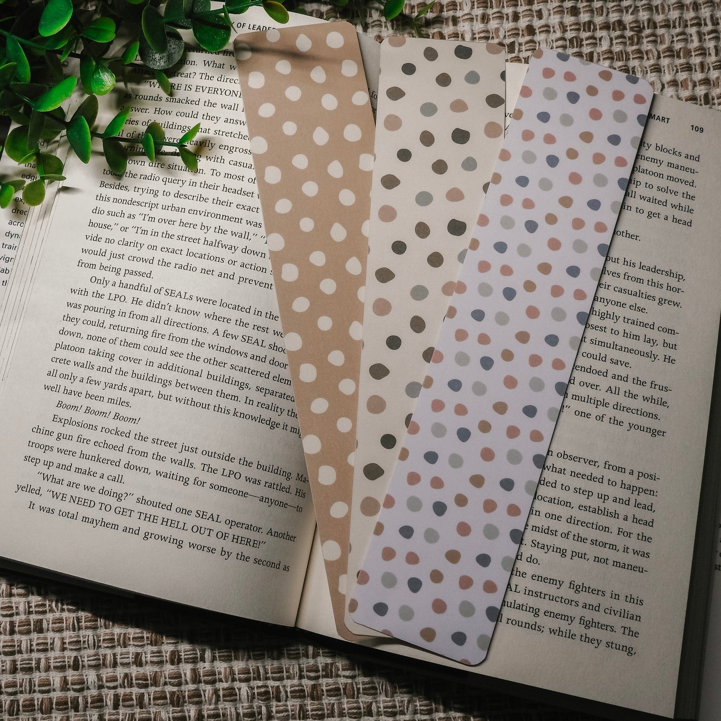 Dots | Boho Bookmarks