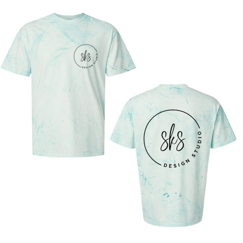 CUSTOM LOGO | Unisex Color Blast T-Shirt [COMFORT COLORS]