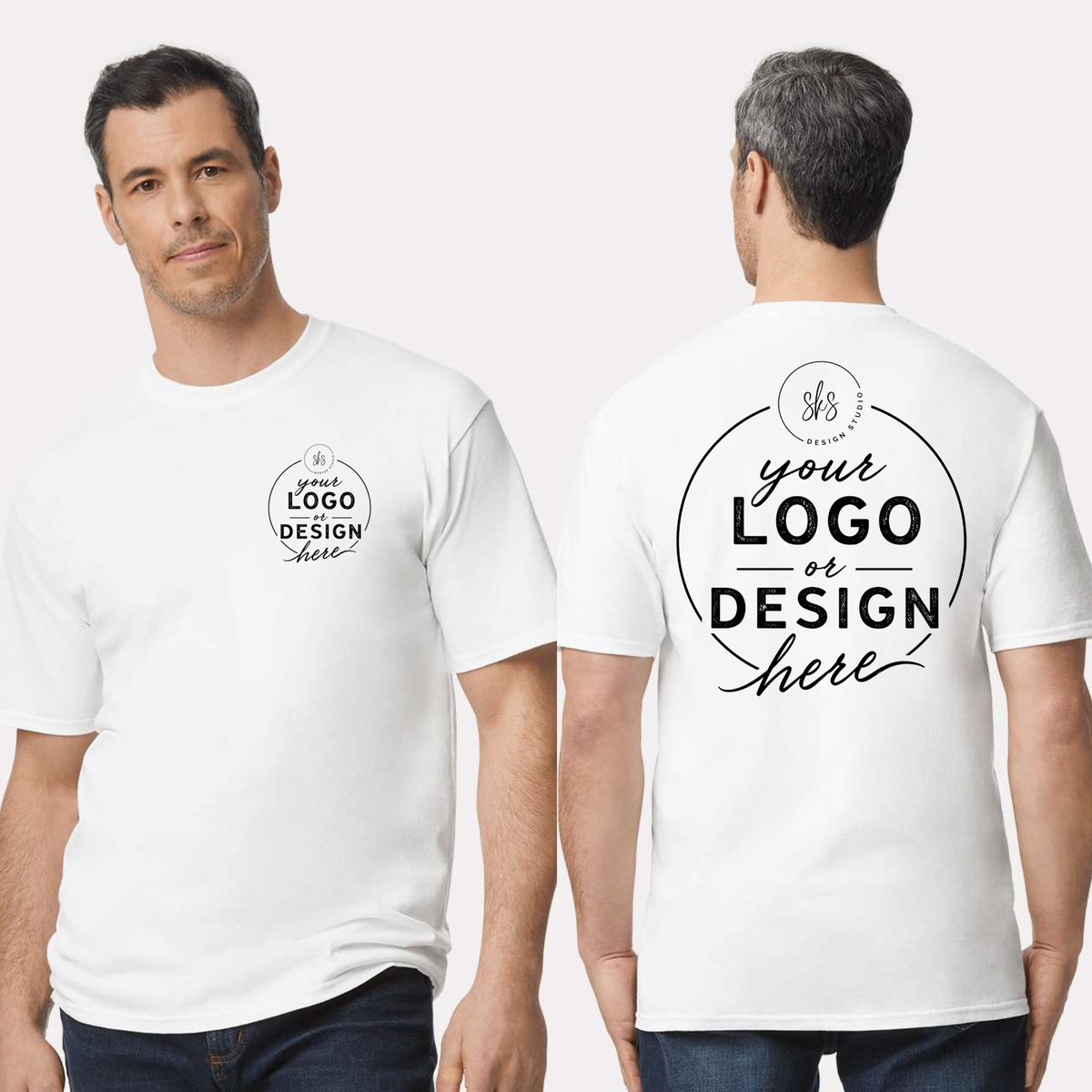 CUSTOM LOGO | Tall T-Shirt [Gildan]