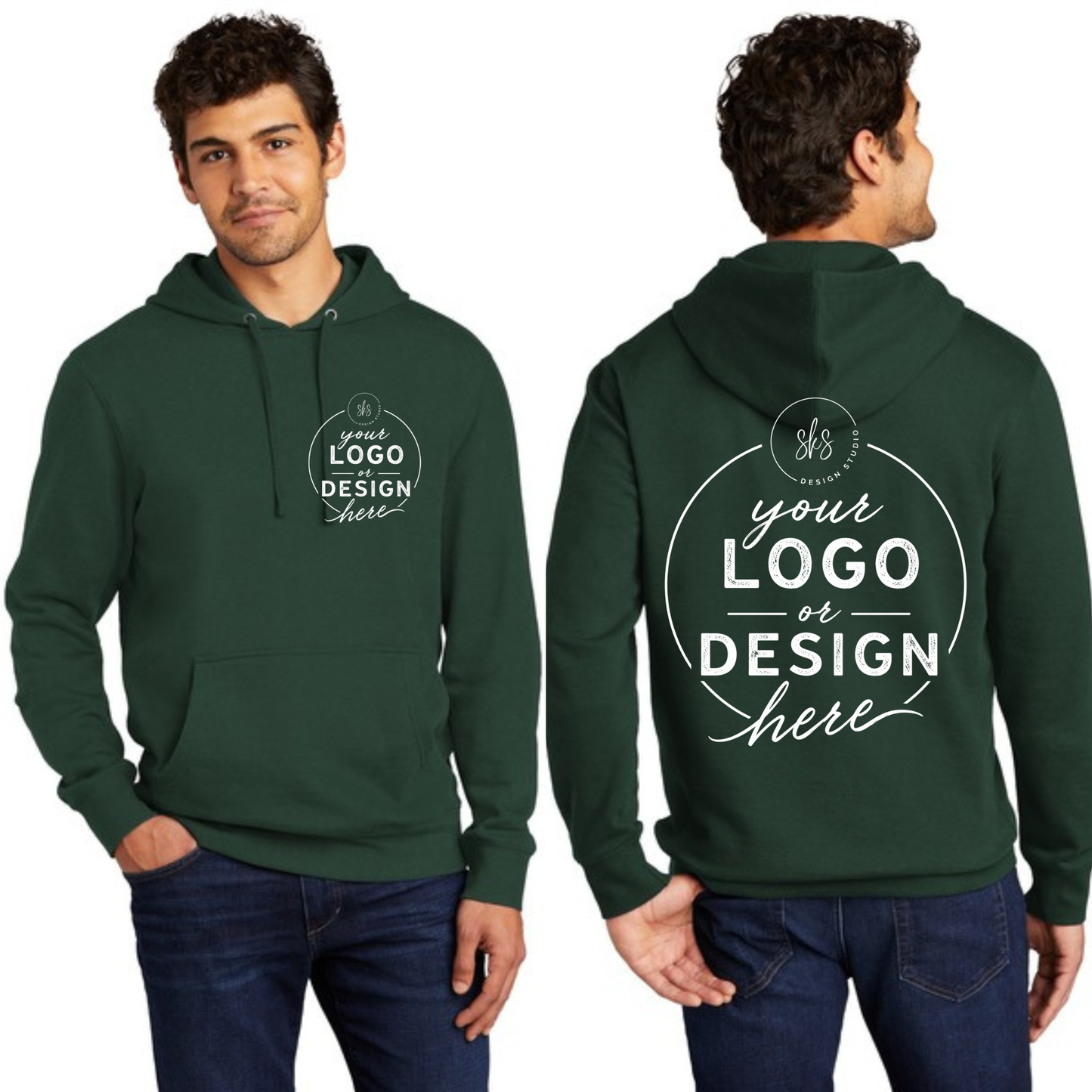 CUSTOM LOGO | Unisex Hoodie [DISTRICT]
