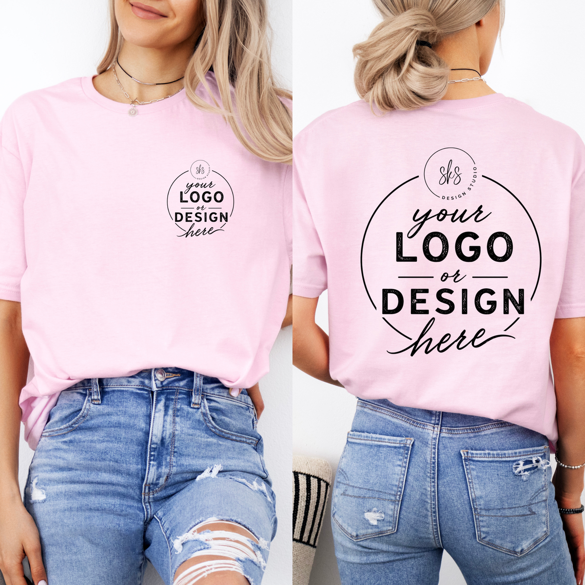 CUSTOM LOGO | Unisex T-Shirt [GILDAN]