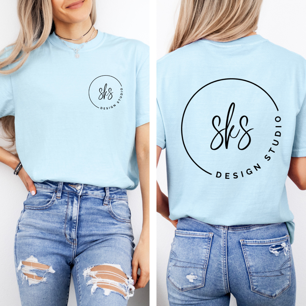 CUSTOM LOGO | Unisex T-Shirt [COMFORT COLORS]