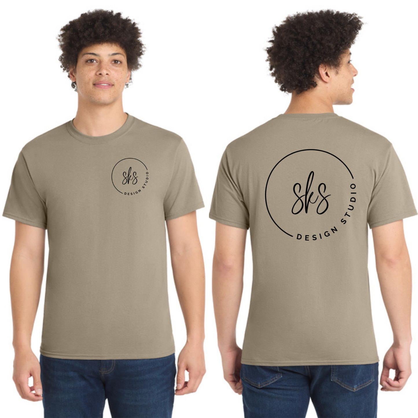 CUSTOM LOGO | Tall T-Shirt [Port & Co]