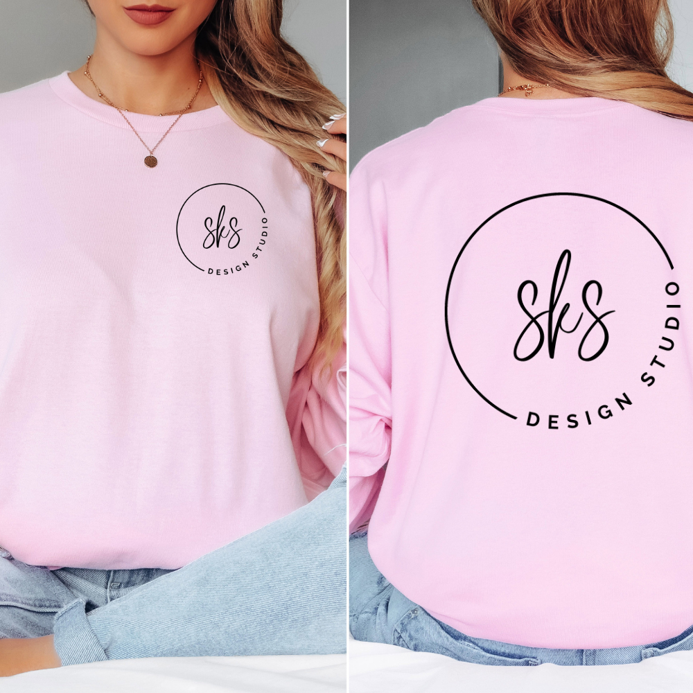 CUSTOM LOGO | Unisex Long Sleeve Shirt