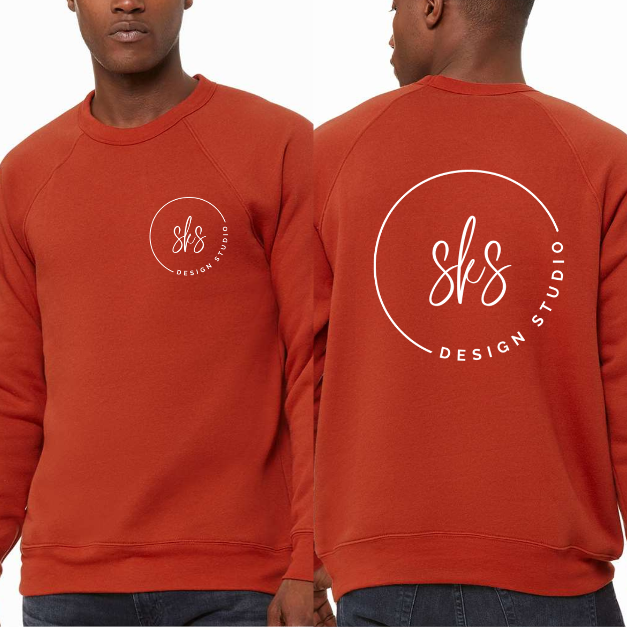 CUSTOM LOGO | Unisex Crewneck Sweatshirt [BELLA CANVAS]