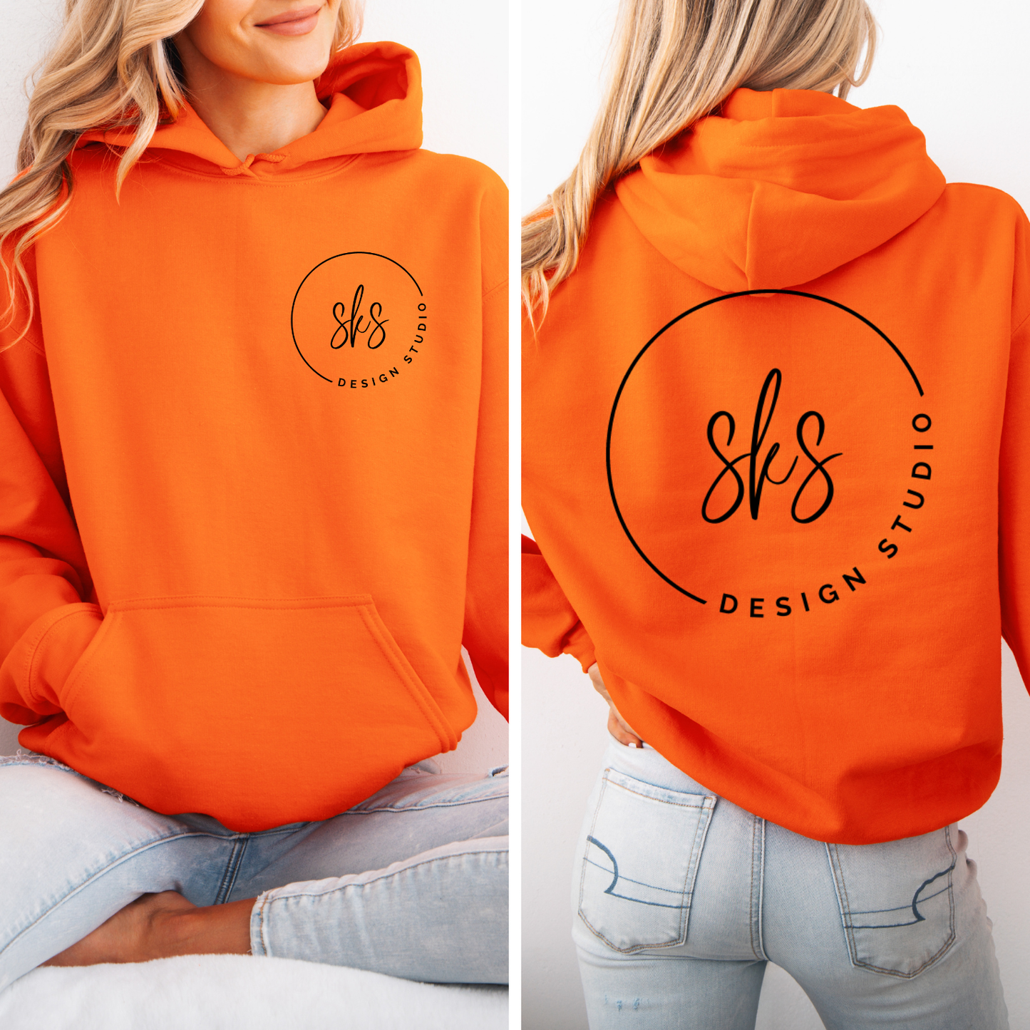 CUSTOM LOGO | Unisex Hoodie Sweatshirt [GILDAN]