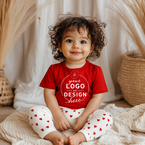 CUSTOM LOGO | Infant T-Shirt [RABBIT SKINS]