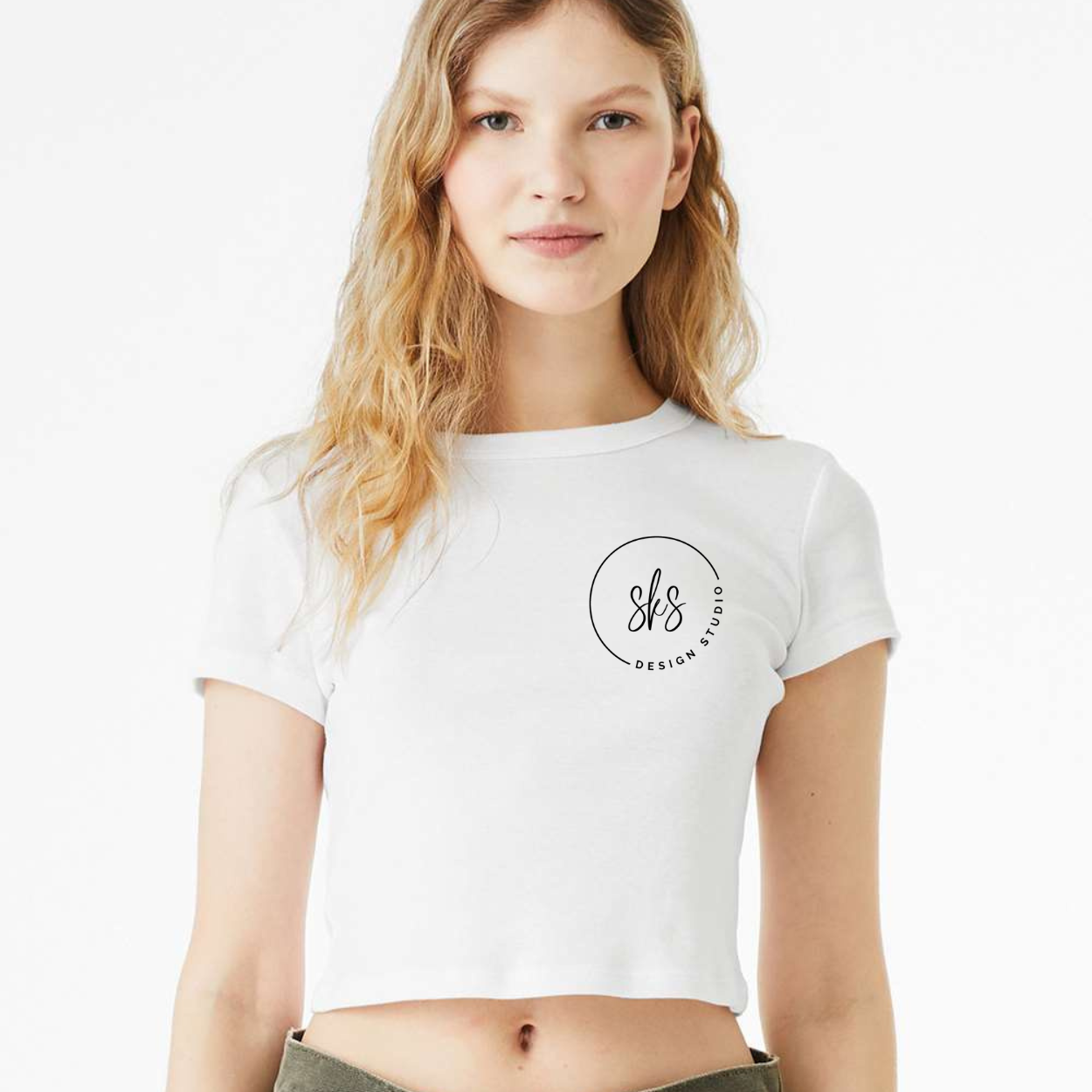 CUSTOM LOGO | Women's Crop Top [BELLA CANVAS]