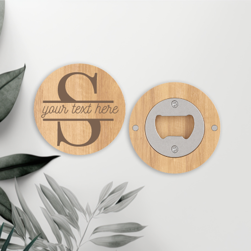 PERSONALIZED Monogram | ENGRAVED | Bottle Opener