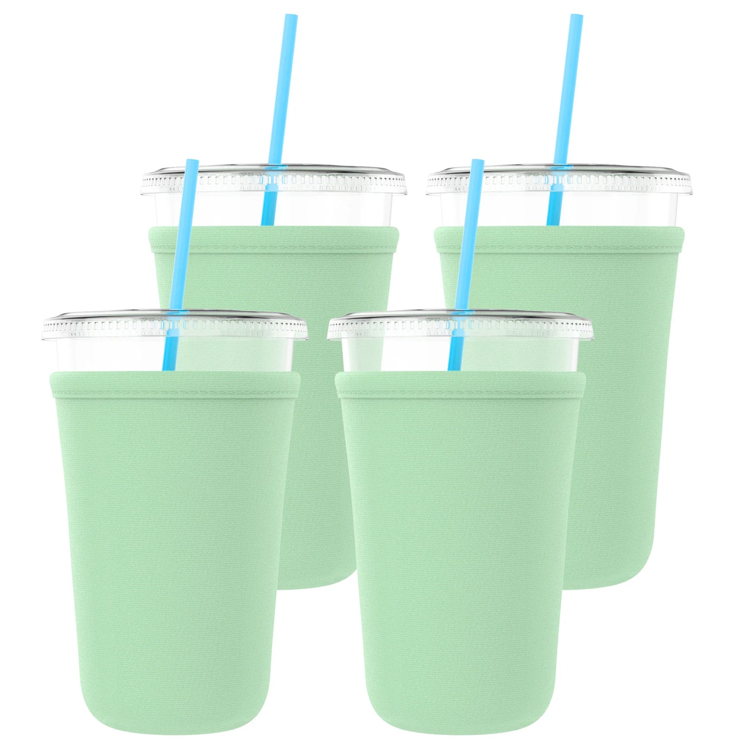 22oz-24oz Iced Coffee Neoprene Koozie Sleeves