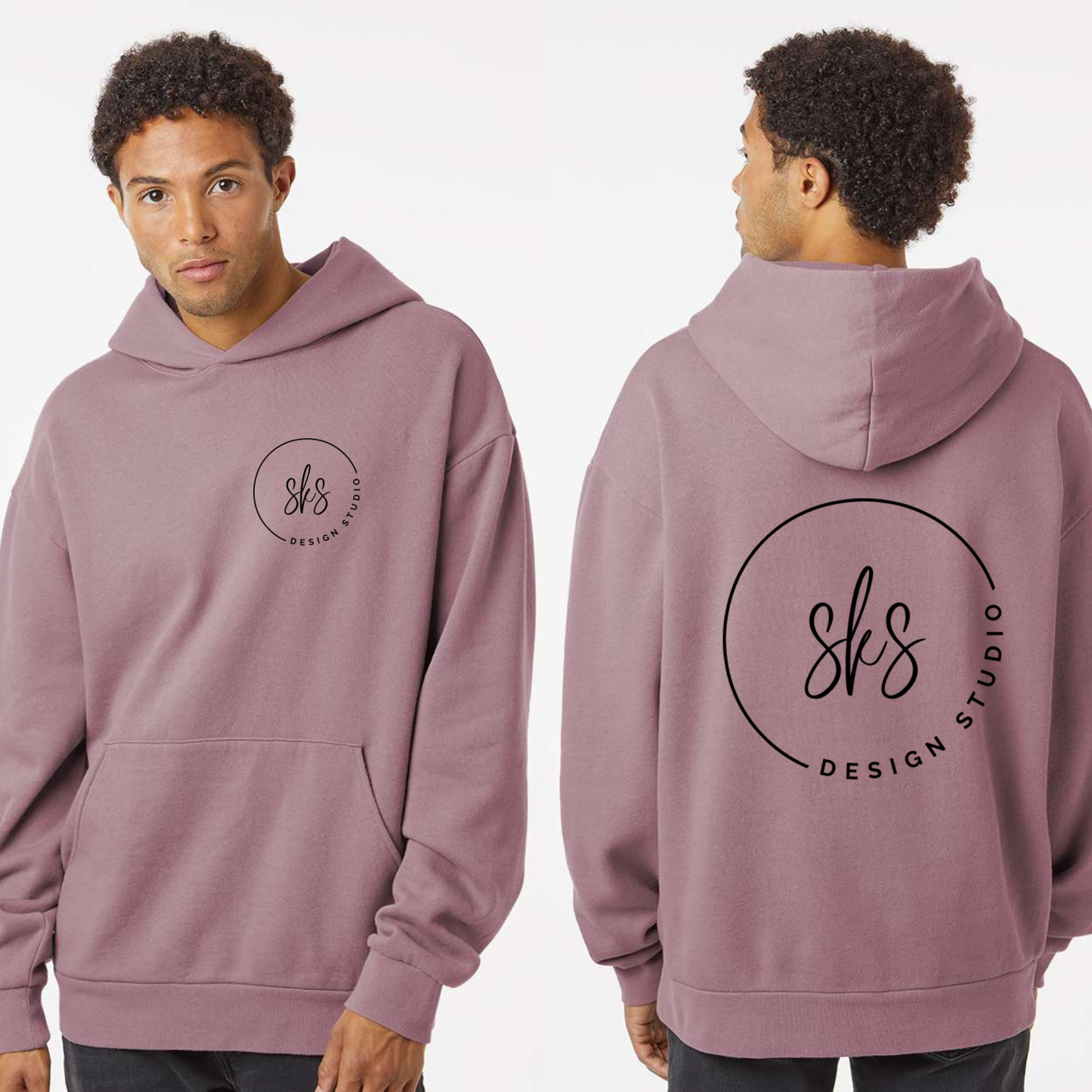 CUSTOM LOGO | Unisex Oversized Hoodie [INDEPENDENT TRADING CO]