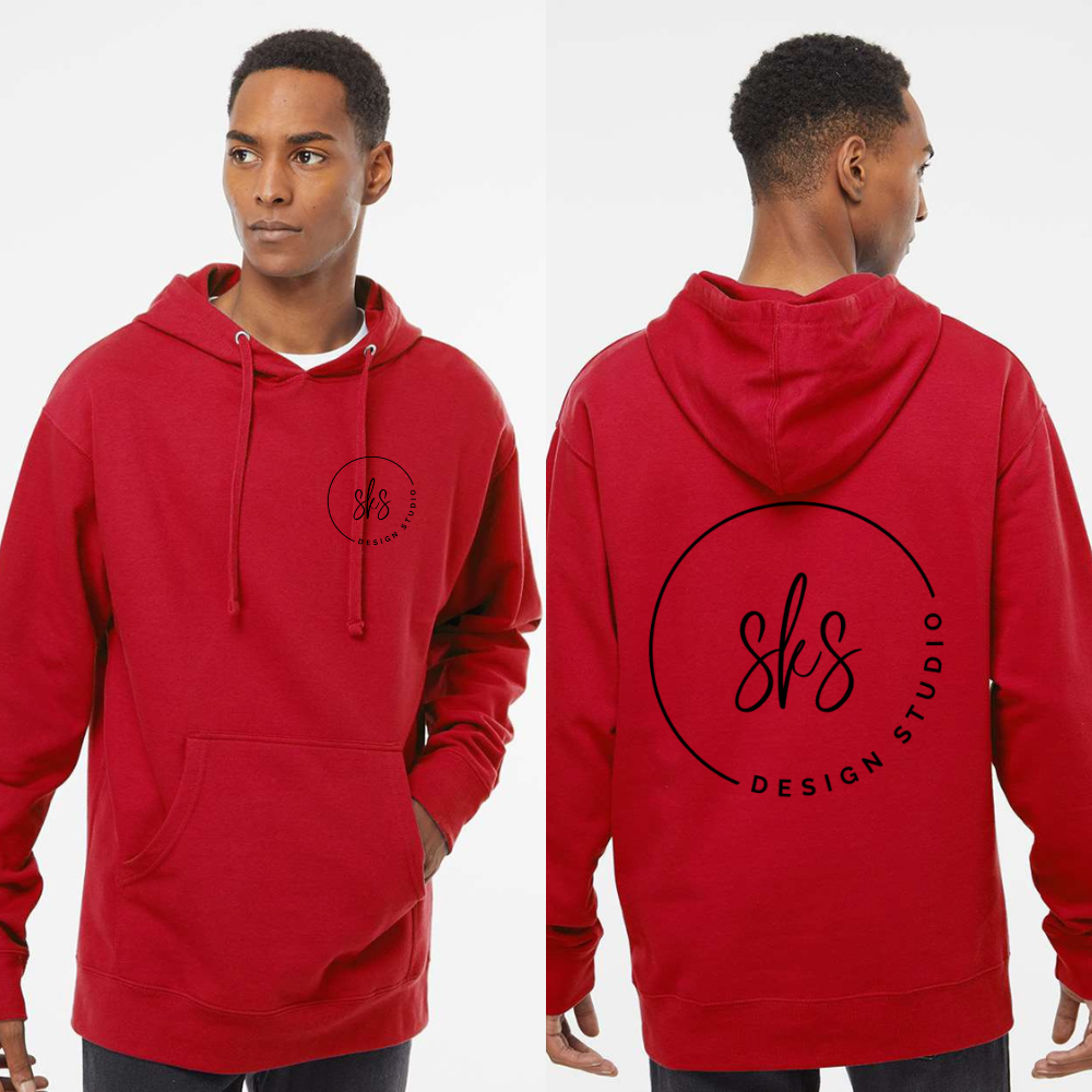 CUSTOM LOGO | Unisex Hoodie [INDEPENDENT TRADING CO.]