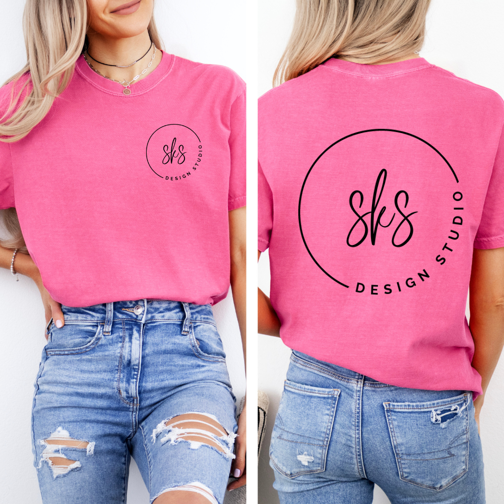 CUSTOM LOGO | Unisex T-Shirt [COMFORT COLORS]