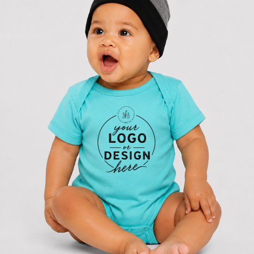 CUSTOM LOGO | Infant Onesie [RABBIT SKINS]