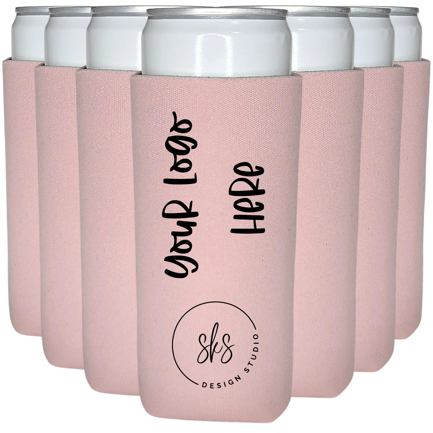 CUSTOM LOGO | Slim Can Coozie