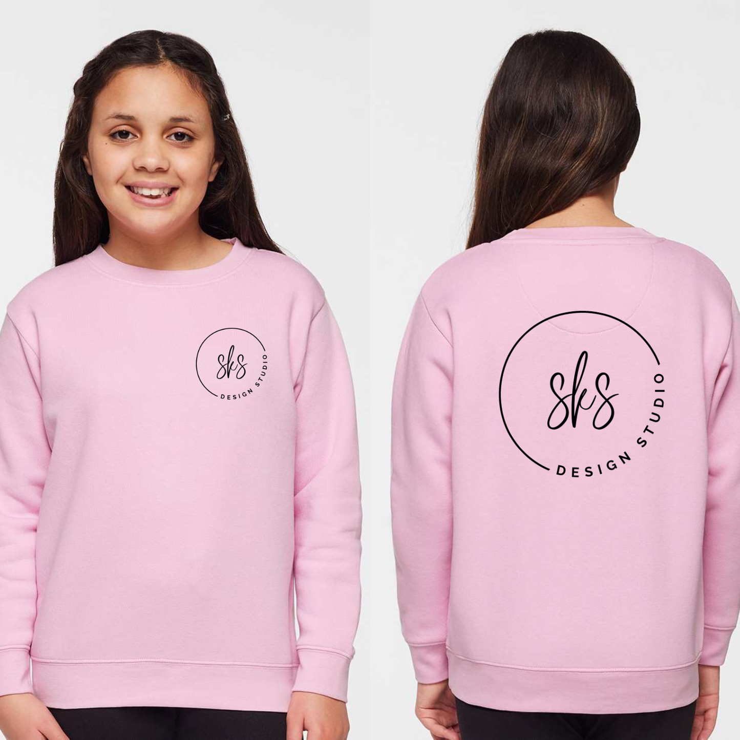 CUSTOM LOGO | Youth Crewneck Sweatshirt [LAT]