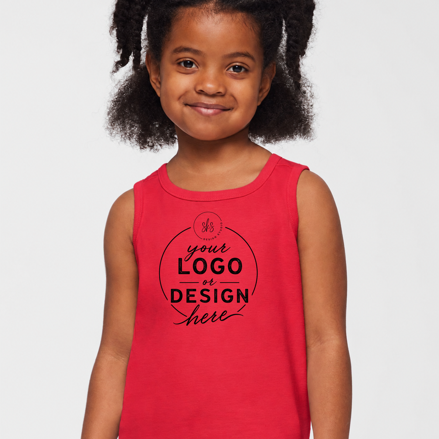 CUSTOM LOGO | Toddler Tank [RABBIT SKINS]