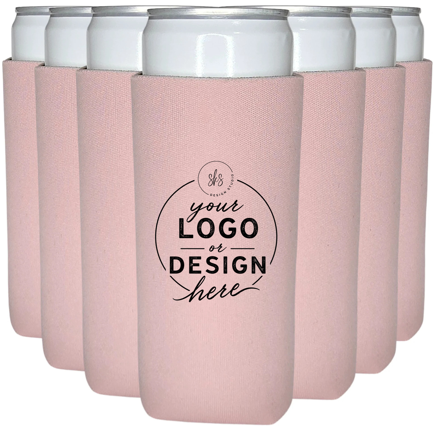 CUSTOM LOGO | Slim Can Coozie