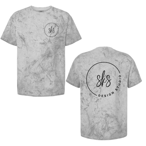 CUSTOM LOGO | Unisex Color Blast T-Shirt [COMFORT COLORS]