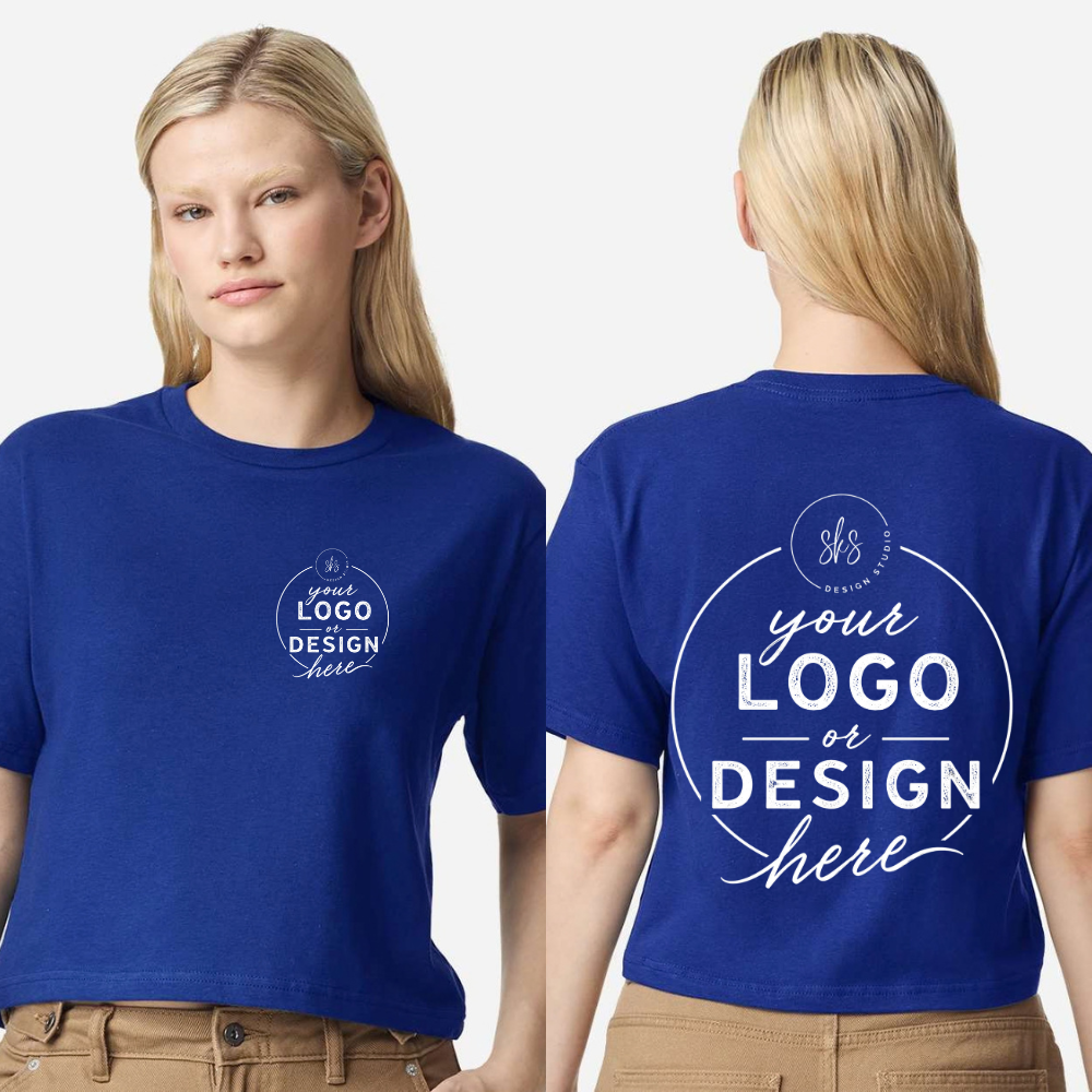 CUSTOM LOGO | Women's Boxy T-Shirt [American Apparel]