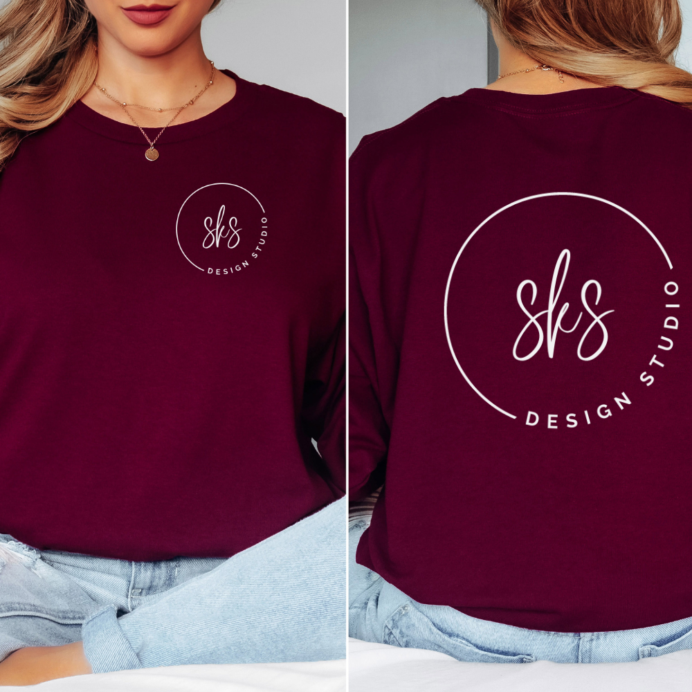 CUSTOM LOGO | Unisex Long Sleeve Shirt