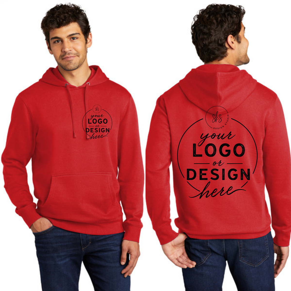CUSTOM LOGO | Unisex Hoodie [DISTRICT]