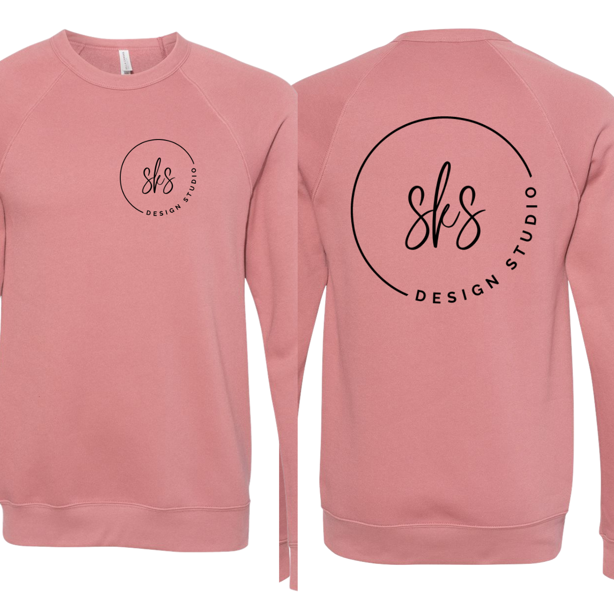 CUSTOM LOGO | Unisex Crewneck Sweatshirt [BELLA CANVAS]