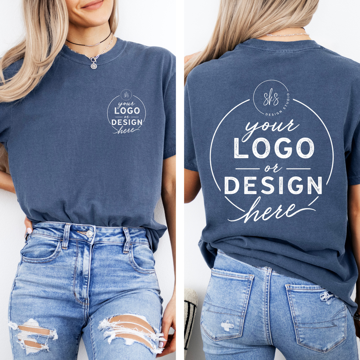 CUSTOM LOGO | Unisex T-Shirt [COMFORT COLORS]