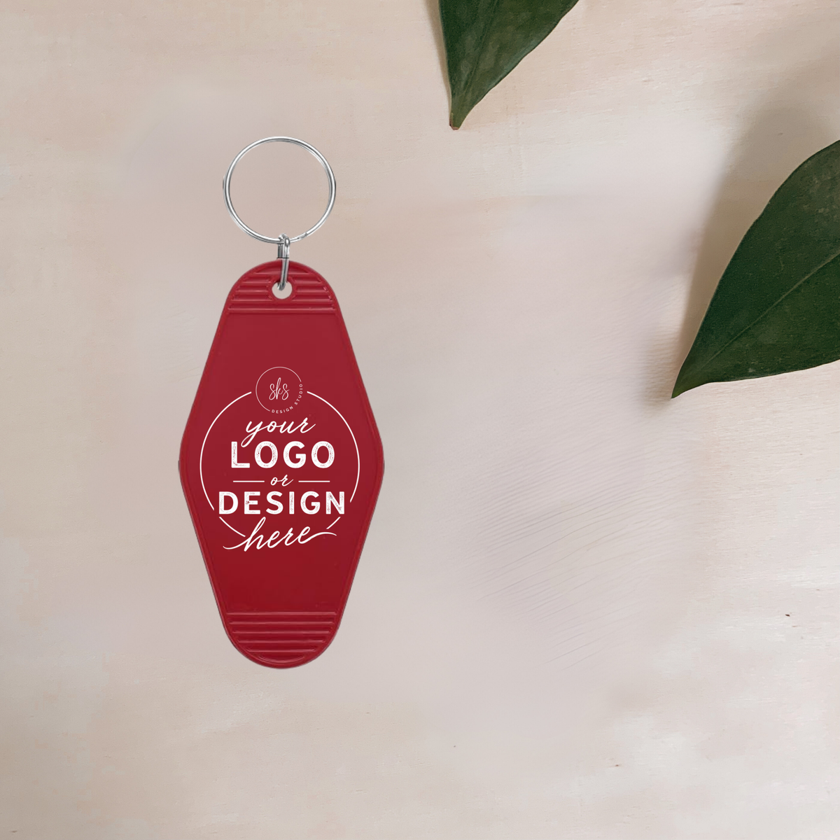 CUSTOM LOGO | Motel Keychain