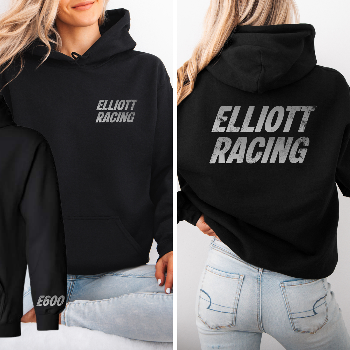 Elliott Racing E600 | Unisex Hoodie Sweatshirt [GILDAN]