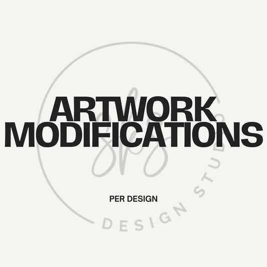 Artwork Modification Fee