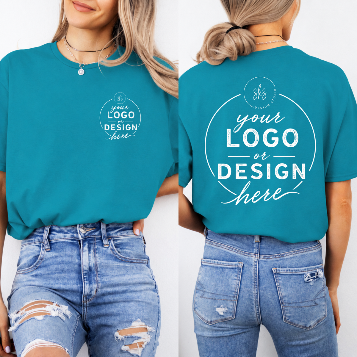 CUSTOM LOGO | Unisex T-Shirt [GILDAN]