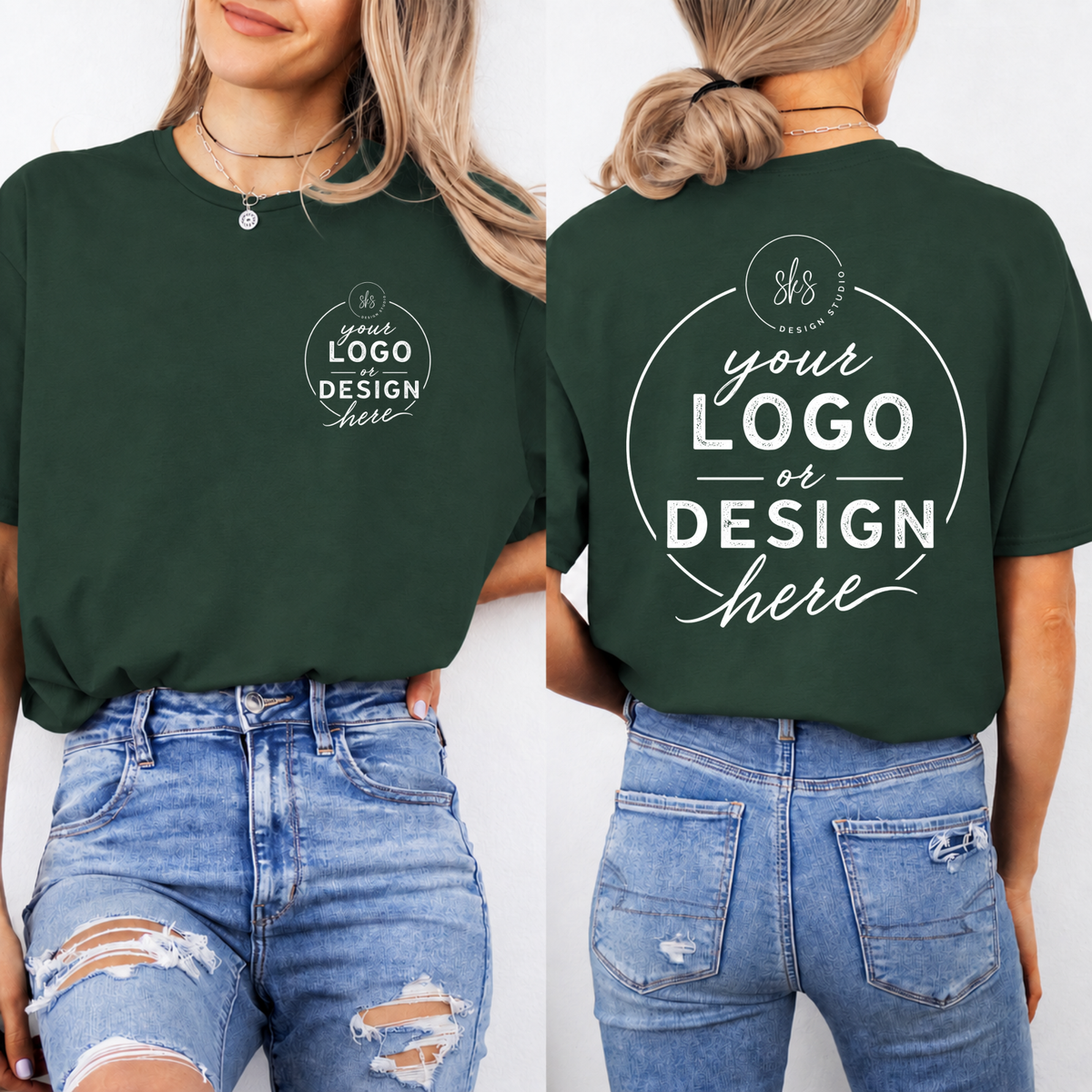 CUSTOM LOGO | Unisex T-Shirt [GILDAN]