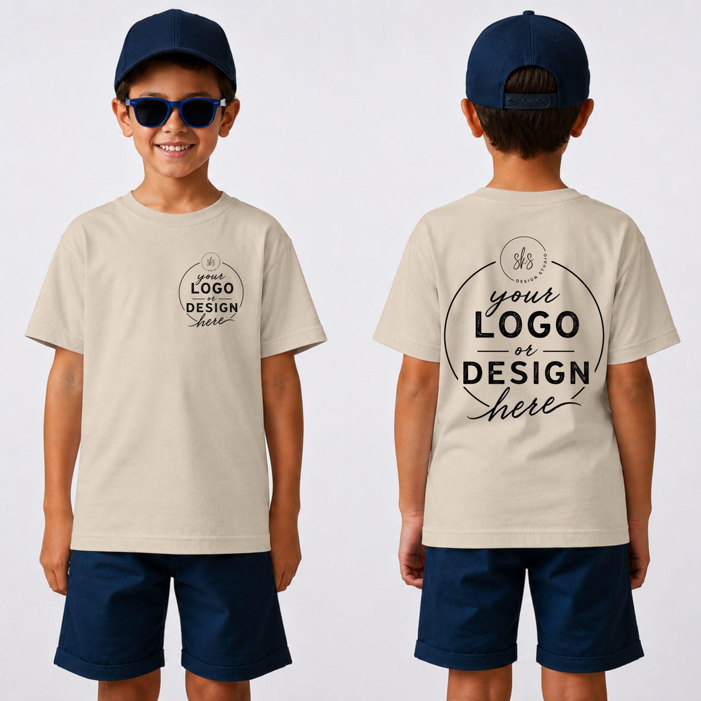 CUSTOM LOGO | Unisex Youth T-Shirt [GILDAN]