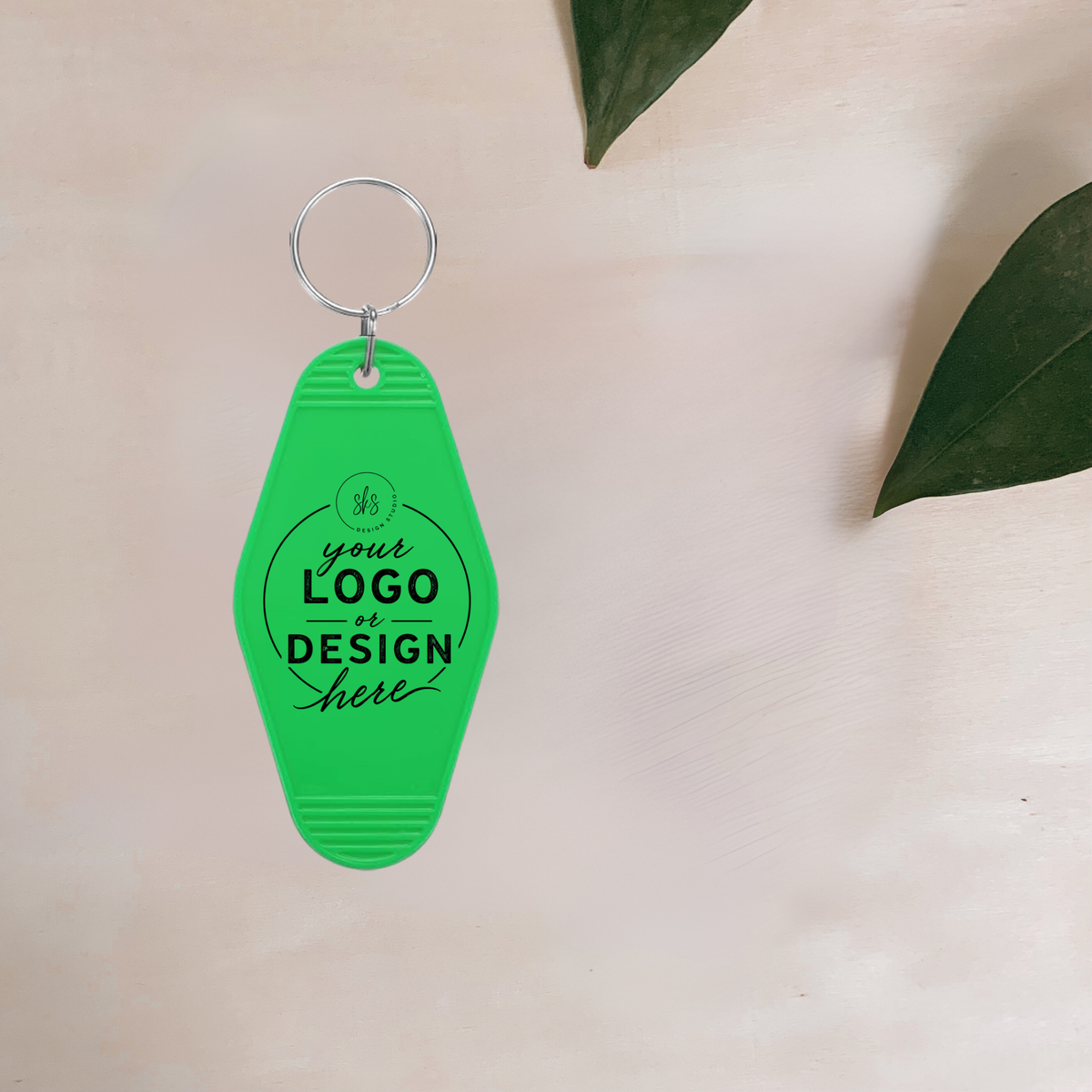 CUSTOM LOGO | Motel Keychain