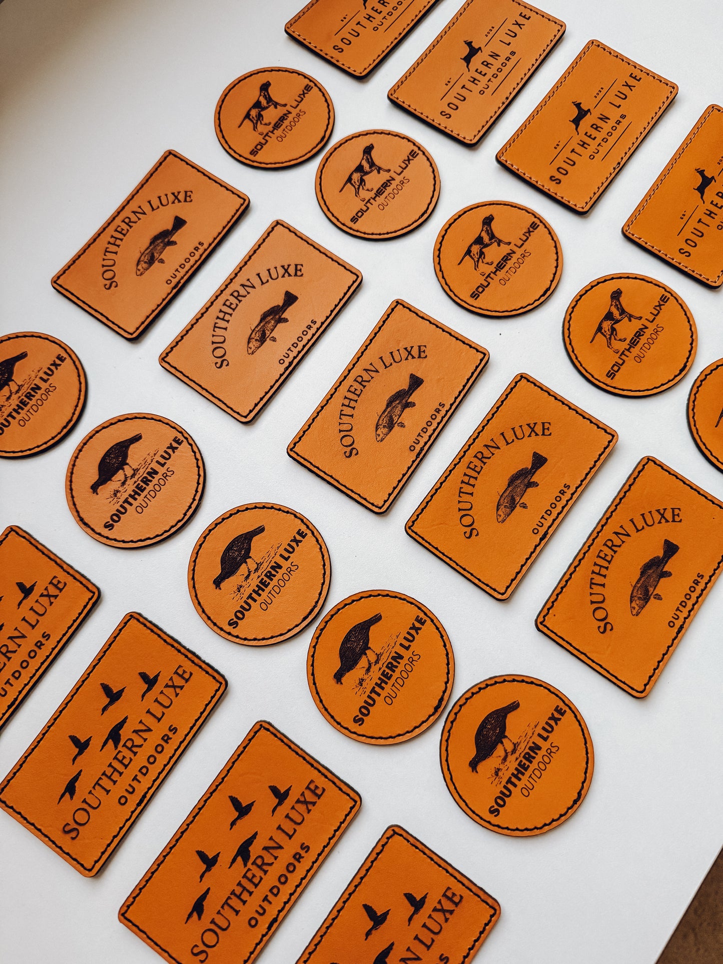 CUSTOM Logo | Leather Hat Patch