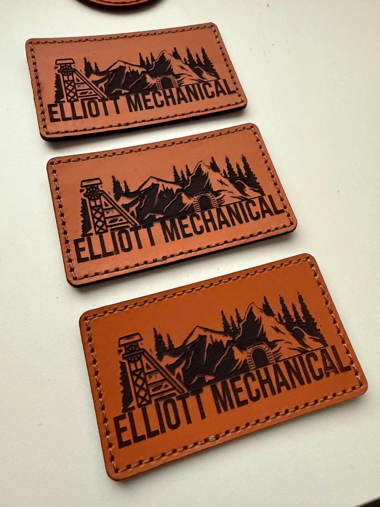 CUSTOM Logo | Leather Hat Patch