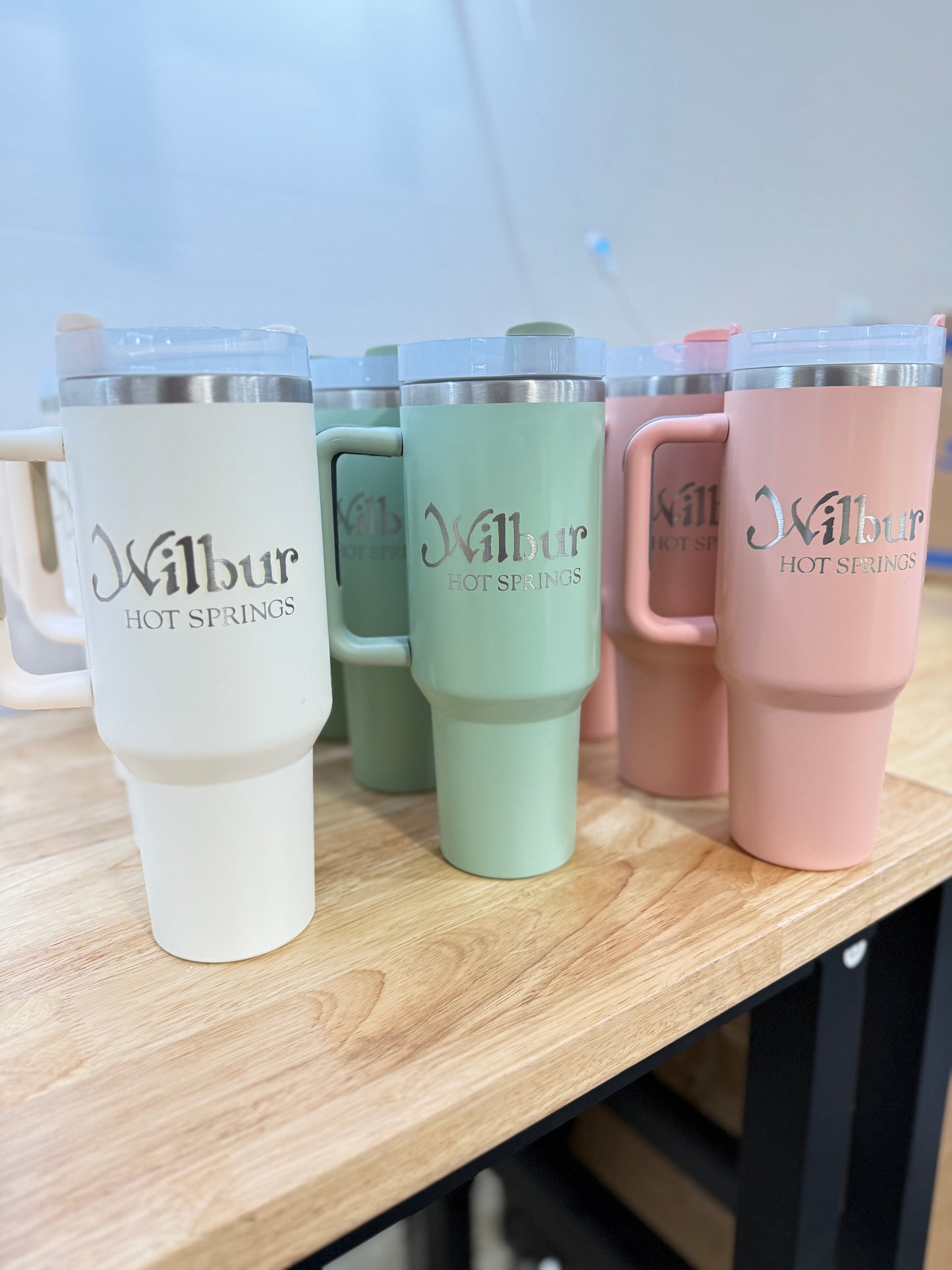 CUSTOM LOGO | ENGRAVED | 40oz Stainless Steel Tumbler