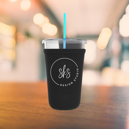 CUSTOM LOGO | Iced Coffee Neoprene Sleeves