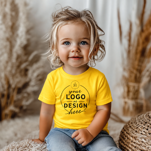 CUSTOM LOGO | Infant T-Shirt [RABBIT SKINS]