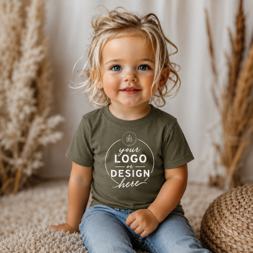 CUSTOM LOGO | Infant T-Shirt [RABBIT SKINS]