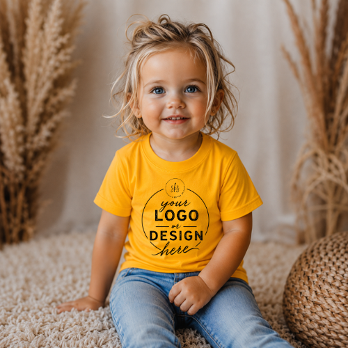 CUSTOM LOGO | Infant T-Shirt [RABBIT SKINS]