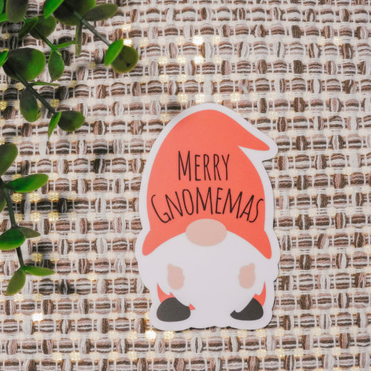 Merry Gnomemas Christmas Sticker